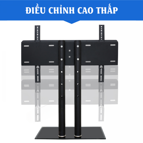 Chân Đế Tivi Đa Năng E607 - Mặt Kính Cường Lực cho tivi từ 40-65 inch - 5